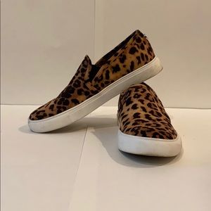 Steve Madden Leopard Print Slip-Ons
